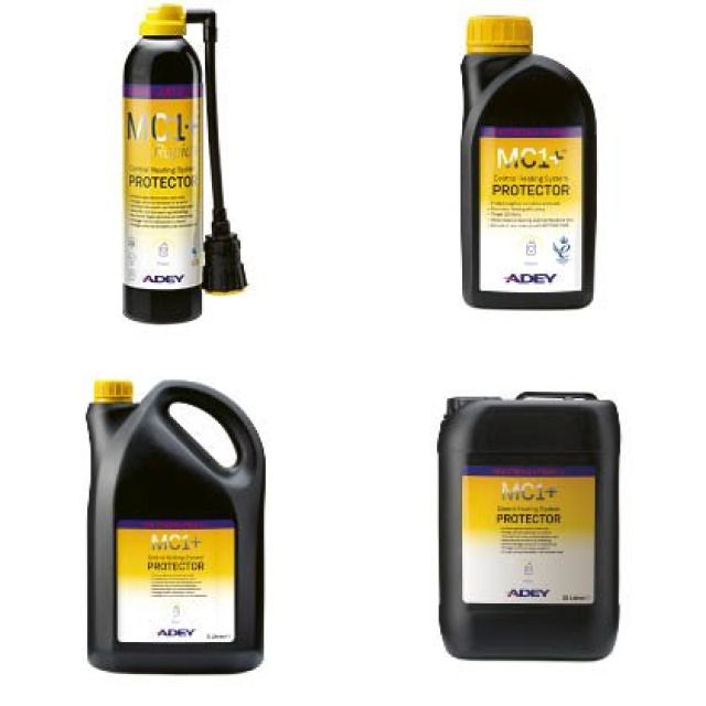 ADEY MC1+ PROTECTOR RAPID
300 ML DOSE
HOCHLEISTUNGSSCHUTZ
AUSREICHEND FÜR 125 L WASSER