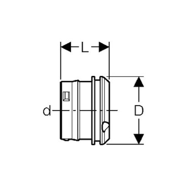 PFIT tappo per guaina tubi
rosso 651.020
20 mm