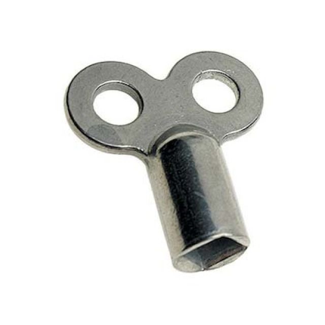 Lufthahnschlüssel aus Metall
5mm Vierkant ELV/RDT