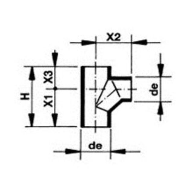 WAVIN braga 88.5° ventilata
922.28    110 - 110 mm