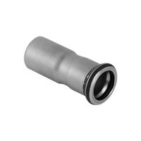 Geberit Mapress Super Size Riduzione con terminale machio acciaio inox