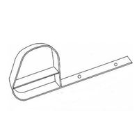 Ganci grigionesi piccoli per tetti a lastra