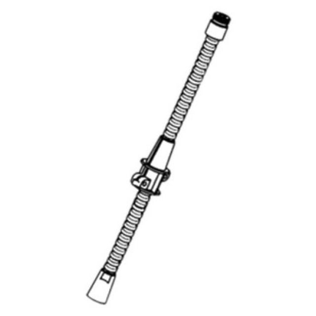 Tubo in metallo
140 cm, M14x1 x 1/2"
per doccia estraibile
Colori: cromato