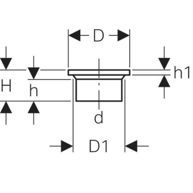 GEBERIT colletto da saldare
364.744
d 63