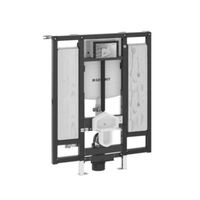 Duofix Elemento per WC sospeso, 112 cm, con cassetta di risciacquo ad incasso Sigma 12 cm, senza barriere architettoniche, WC regolabile in altezza, per maniglie di appoggio e di supporto