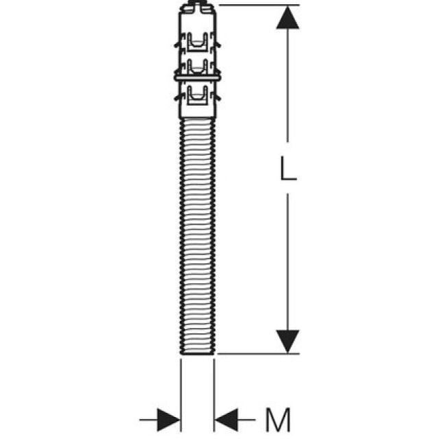 PFIT set barre filettate
650.400 set 2 pezzi
100 mm