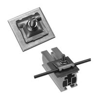 Piastra di contatto per guide profilate