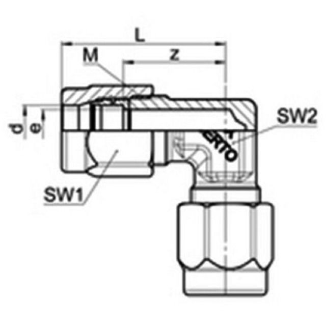 SERTO gomito
SO 42021
16 mm