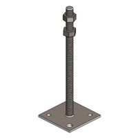 ACO Piede di montaggio M 10, in acciaio inossidabile