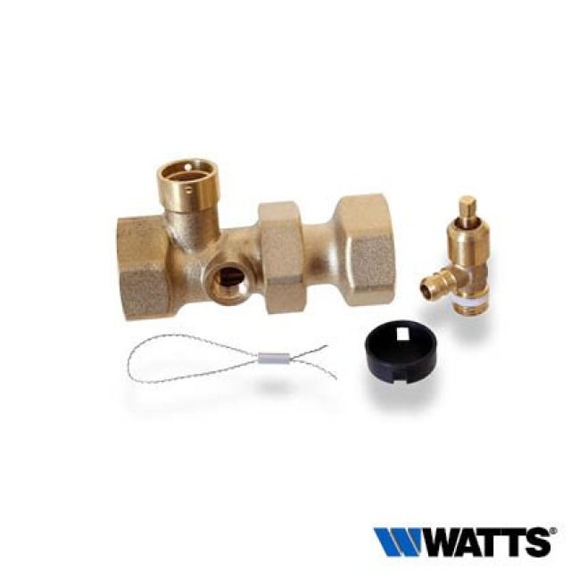 Watts Industries KAV20
Kappenventil 3/4", PN10
max. Betriebstemperatur 110°C