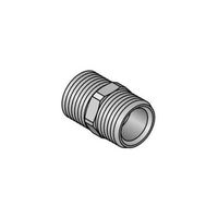 Nipplo doppio Eurokonus 1/2" o 3/4", nichelato