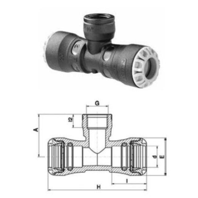 PLASSON T-STUECK-T90° MIT IG
1014            32 X 3/4" X 32"