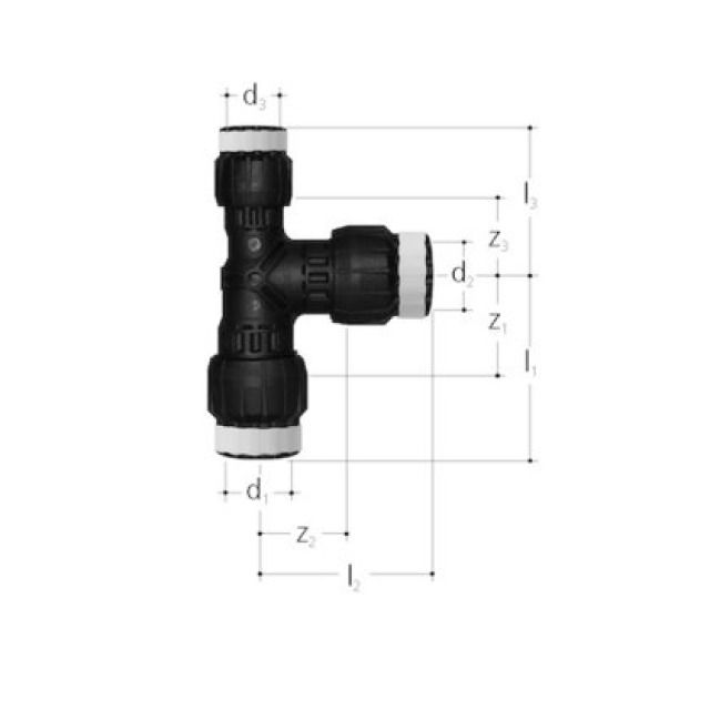 SANIPEX MT tee ridotto
4652.426
40 - 26 - 32 mm