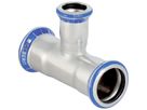 Geberit Mapress Pezzo a T acciaio inox uguale
