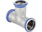 Geberit Mapress Pezzo a T acciaio inox uguale