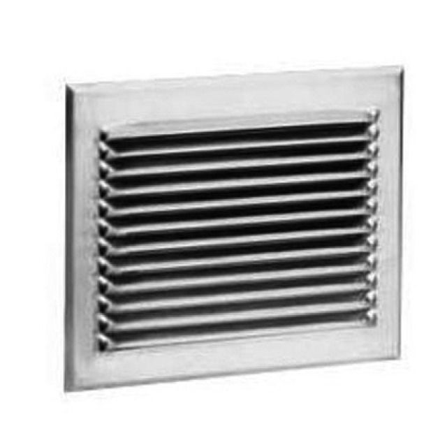 WETTERSCHUTZGITTER          CU
M.LAMELLEN U.GITTER 390X390 MM