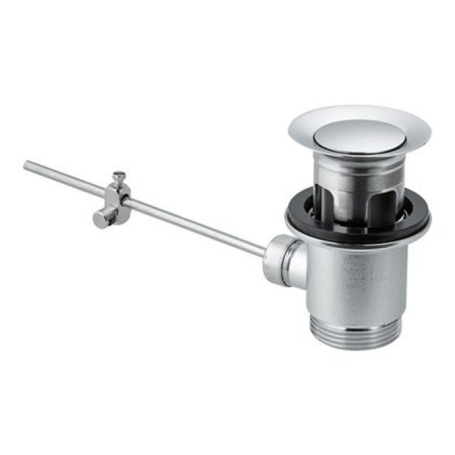 Piletta di scarico
con tappo e guarnizione, per
miscelatore per lavabo SWAP/Citypro
Colori: cromato