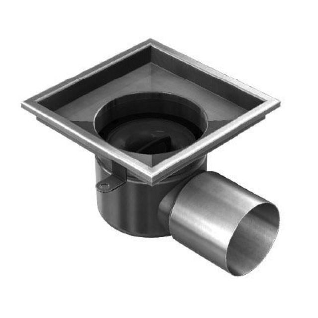 ACO BODENAB. WAAGR. INOX EINT.
416536 MIT HALTERAND DN 70