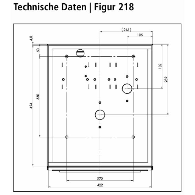 Armadio TRESOR KEMPER AP AP
Fig. 216 Rubinetteria esterna
antigelo Presa 230V
tipo svizzero 13