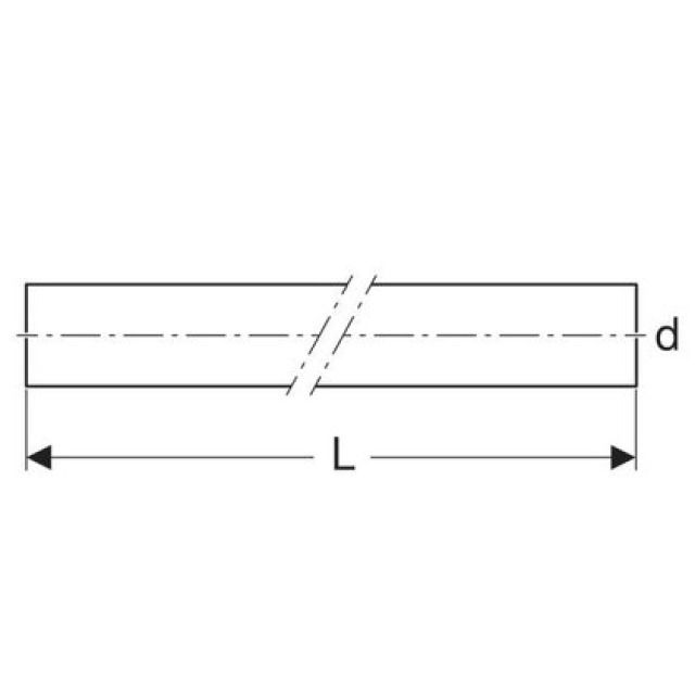 GEBERIT tubo PE
152.170
d 45 L=1m
