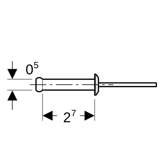 GIS-Pro Niet d4.8x27mm
461.701.00.1