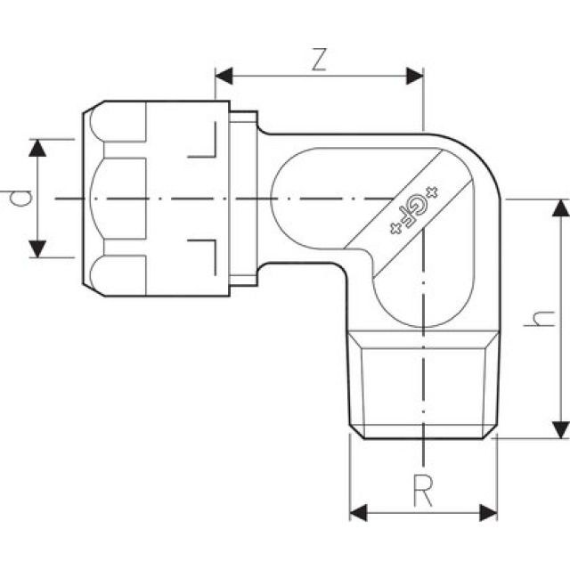 GF INSTAFLEX gomito masc. 90°
3364
20 mm / 1/2"