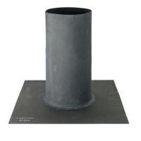 Manicotto di tenuta per tubi di ventilazione, spessore dell'isolamento 20 mm, senza isolamento