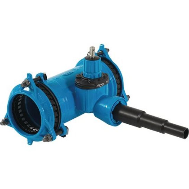 HAWLE COMBI-T SYNOFLEX 4364
SCORREVOLE, DERIVAZ.ESTREM-PE
DN150  40-63MM PN16 155-192MM