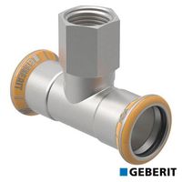 Geberit Mapress Therm T-Stück mit Innengewinde