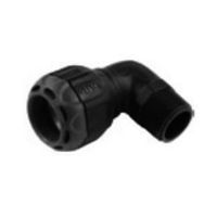 Isiflo Sprint gomito di collegamento ad innesto 90° con filetto esterno, tipo 721, 724