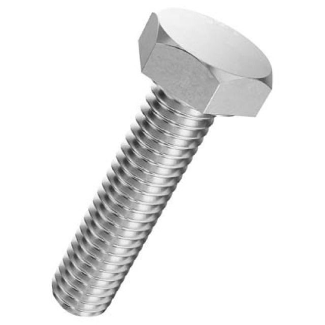 6-KT. SCHRAUBEN ROSTFREI-V2A
DIN 933 O. SCHAFT M20 /  40 MM