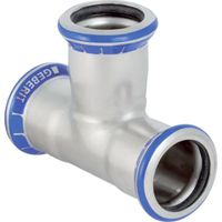 Geberit Mapress Pezzo a T acciaio inox uguale