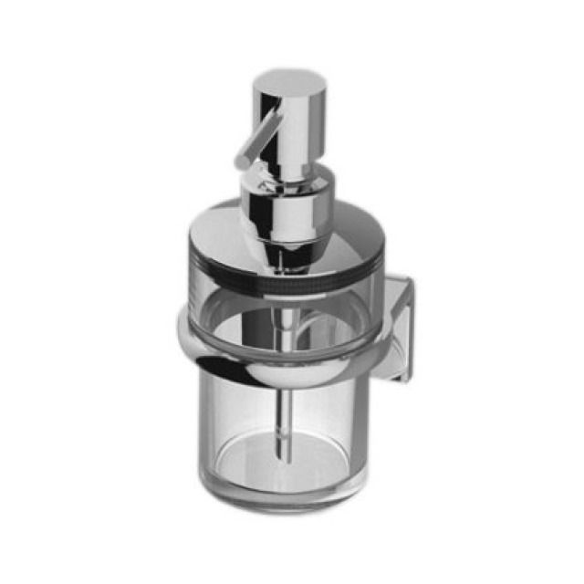 Distributore di sapone CHIC 14
0,2 litro, recipiente
in vetro trasparente
Colori: cromato