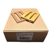 Sottofondo isolante in sughero per staffa di montaggio Geberit Gis