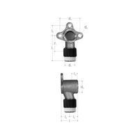 4610, Sanipex MT, Attacco per rubinetteria, semplice