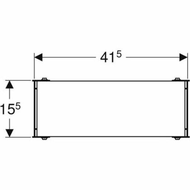 Placca di montaggio univ. GIS
461.197