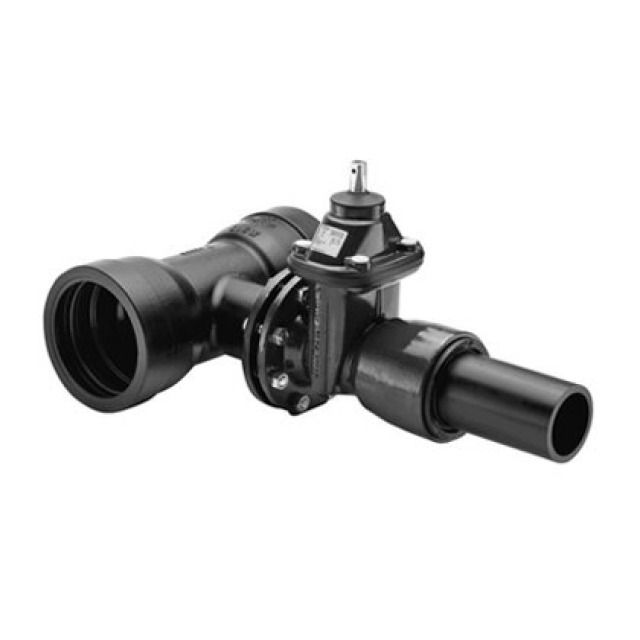 WILD multi-I saracinesca/Tee
saracin. PE/Tee autostagno 615
DN 100 PE 63 PN 16