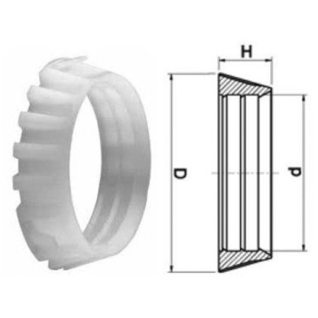 PLASSON-KLEMMRING POM
10003                    50 MM