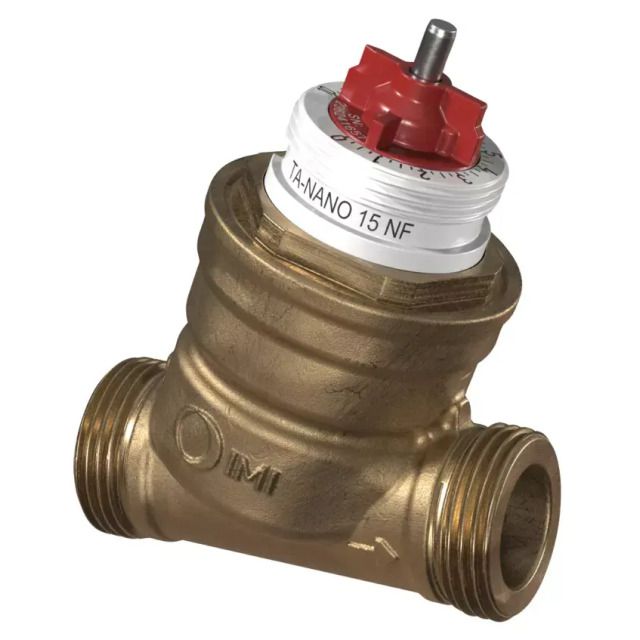 IMI VALVOLA PIBCV LINEARE TA-NANO
STD 15 LF MF PN25 600 kPa G3/4
(30,6-310 l/h)