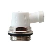 Valvola di scarico del radiatore con guarnizione ad anello O
