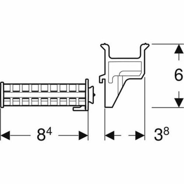 Supporto Fissaggio Duofix
per SilentPanel 111.161