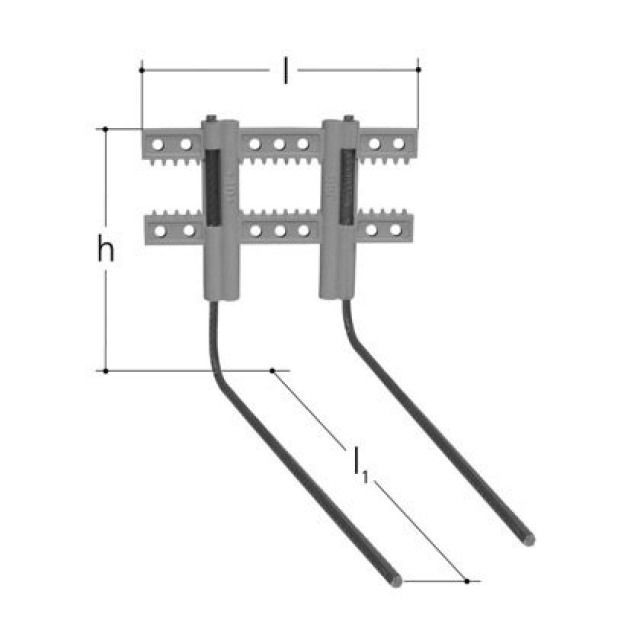 SANIPEX ROHRSTÜTZE EINFACH
5736.055            16 / 20 MM