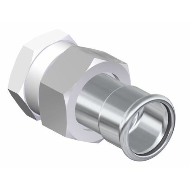 PROFITEC PRESSINOX - FIG. 42
RACCORDO DI PASSAGGIO CON
FILETTATURA F, 3/4" - 18 MM
DADO AVVITABILE INOX
GUARNIZIONE PIATTA