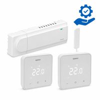 Messa in servizio +GF+ Uponor
Distributore di regolazione
ausiliario Smatrix
Solo con distributore di
regolazione principale
Programmazione degli - attuatori a 24 V
Consegna e istruzioni