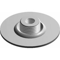 Piastra di base Pipex Inox, rotonda