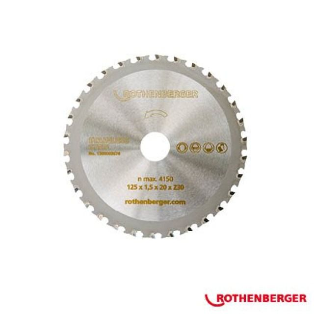 DURACUT X
INOX STAHLSÄGEBLATT
FÜR PIPECUT MINI
DURCHMESSER 125MM