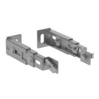 Duofix Set fissaggio dei supporti a terra alla parete posteriore