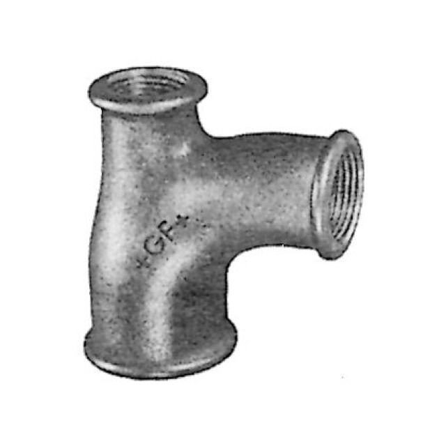 tee a una curva ridotto
ZINC 131
3/4 - 1/2 - 1/2"