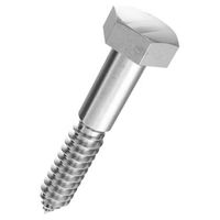 Viti esagonali per legno in acciaio inox V2A