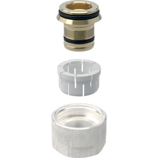 FFIT Racc allac per Eurokono 16-34"
FLOWFIT Raccordo di allacc per
EUROKONUS, D=16 G=3/4"